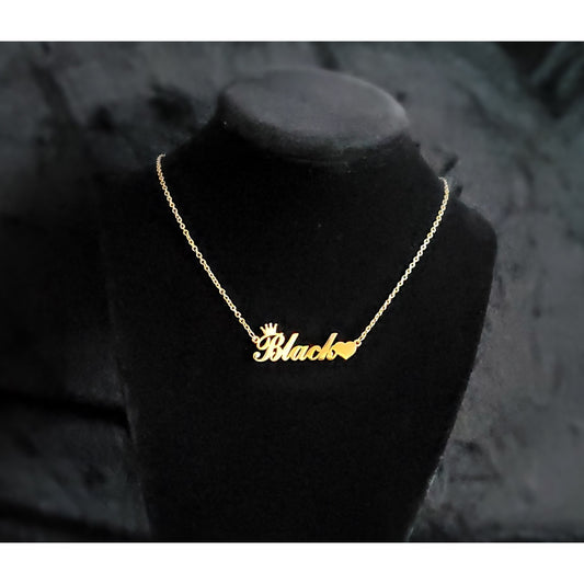 Black Love (necklace)